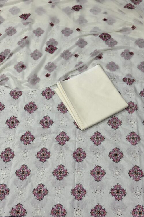 Bareeze ChickenKari Lawn 3-Piece Suits