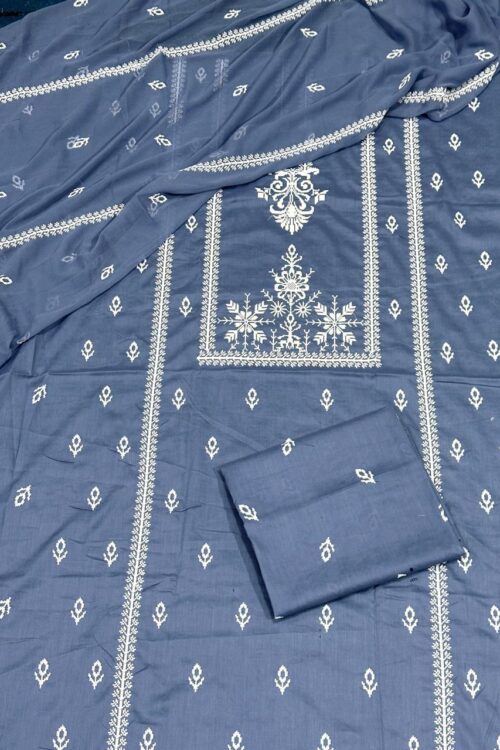 Bareeze Lawn 3 piece