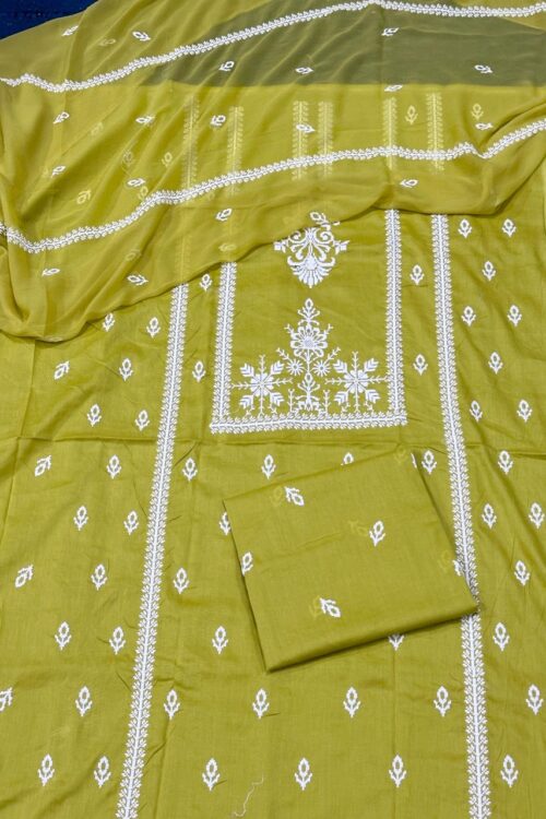 Allover Bareeze Lawn 3 piece