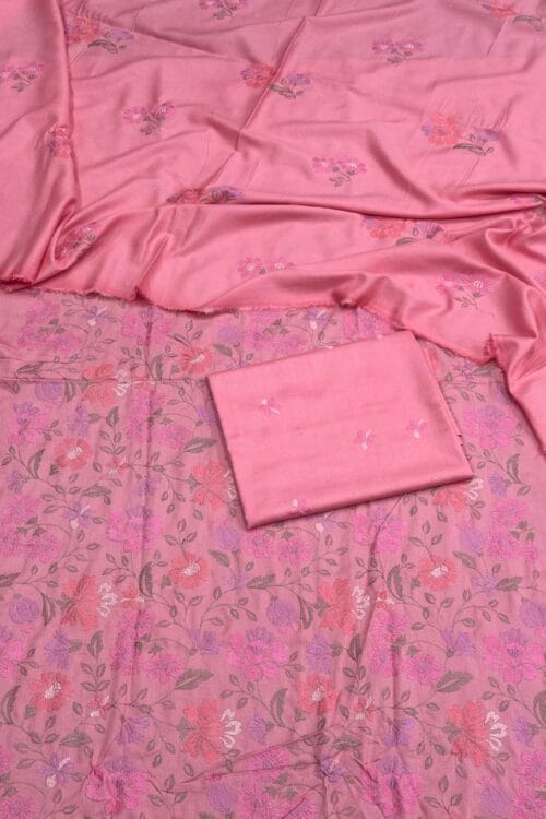 Karandi 3 Piece Suit with Karandi Dupatta