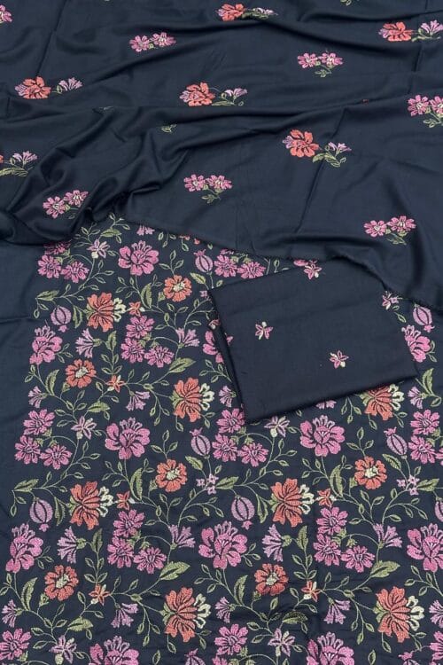 Karandi 3 Piece Suit with Karandi Dupatta