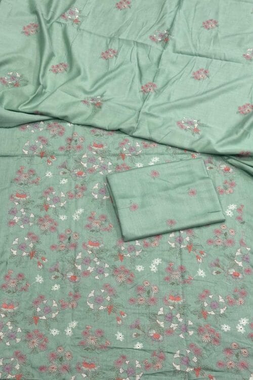 Karandi 3 Piece Suit with Karandi Dupatta