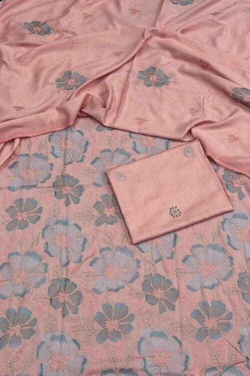 Karandi 3 Piece Suit with Karandi Dupatta