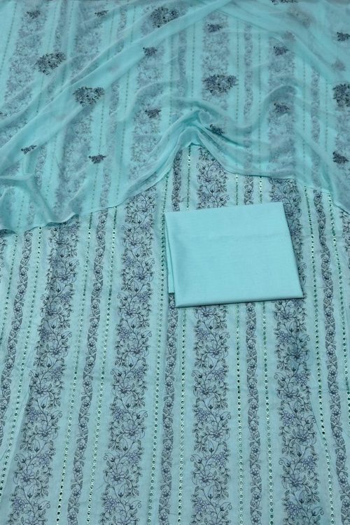 Allover Bareeze Lawn 3 piece