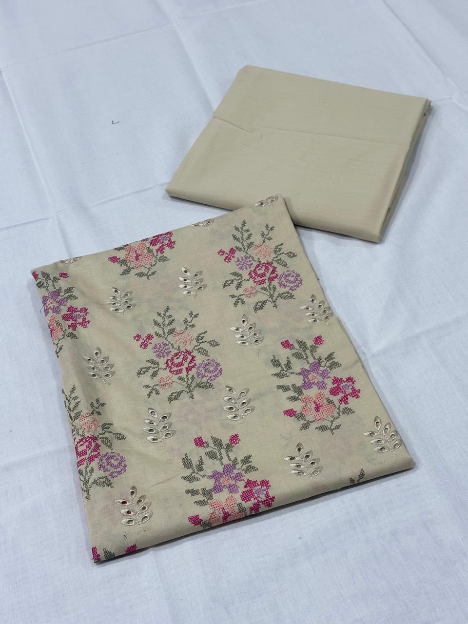 BAREEZE lawn 2 piece