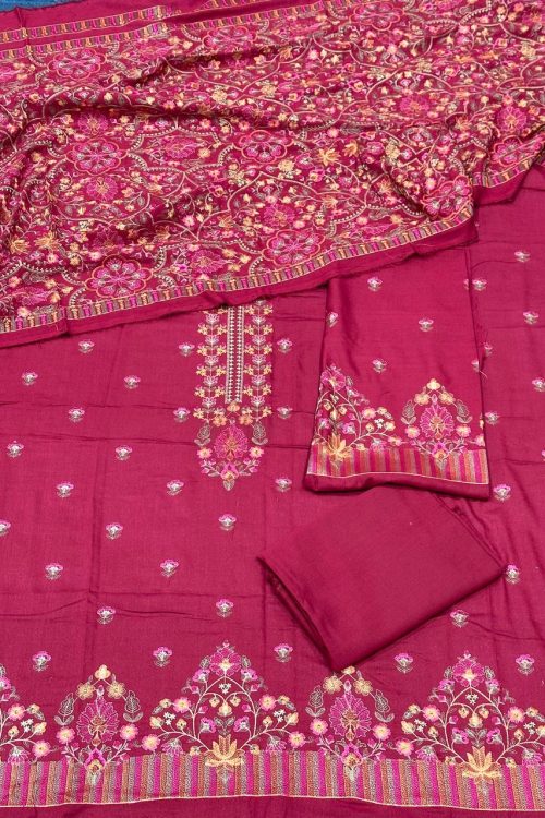 Karandi shawl suits