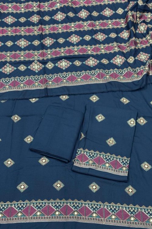 Karandi shawl suits