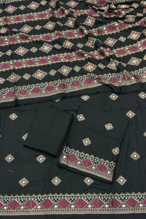 Karandi shawl suits