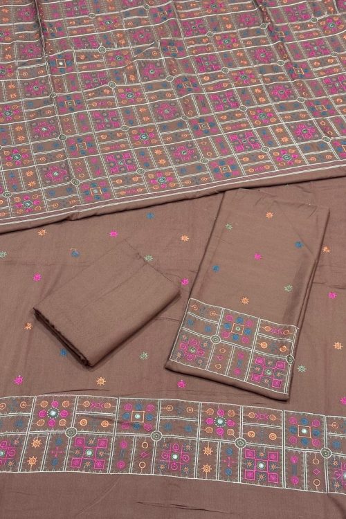 Karandi shawl suits