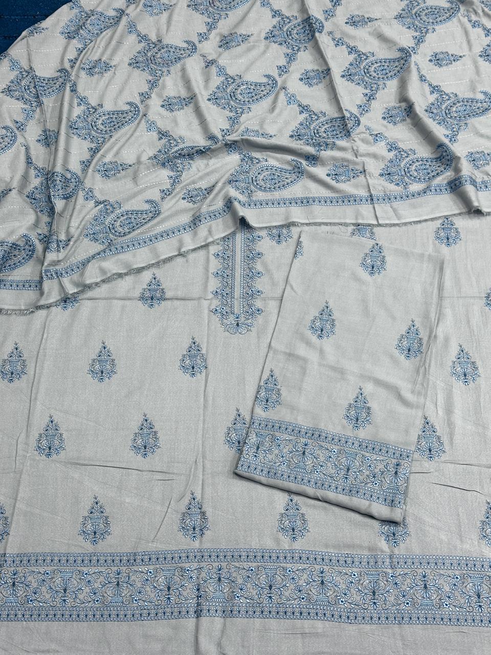 Karandi shawl suits