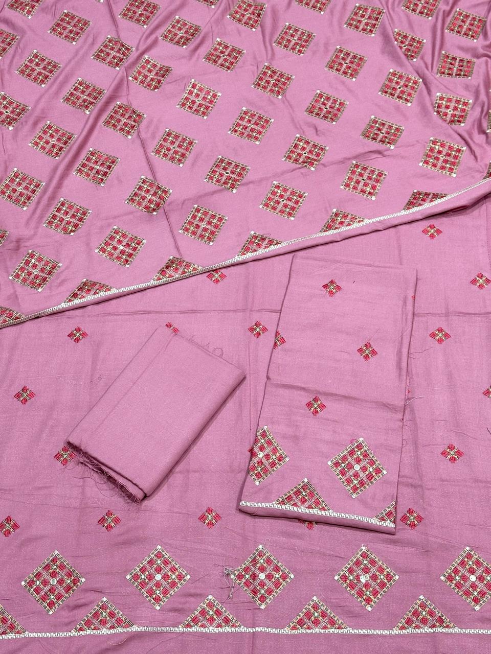 Karandi shawl suits
