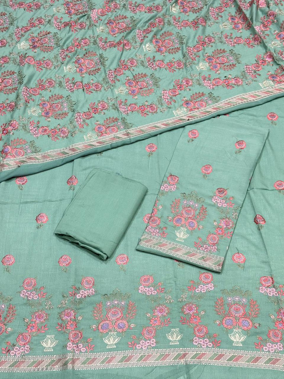 Karandi shawl suits
