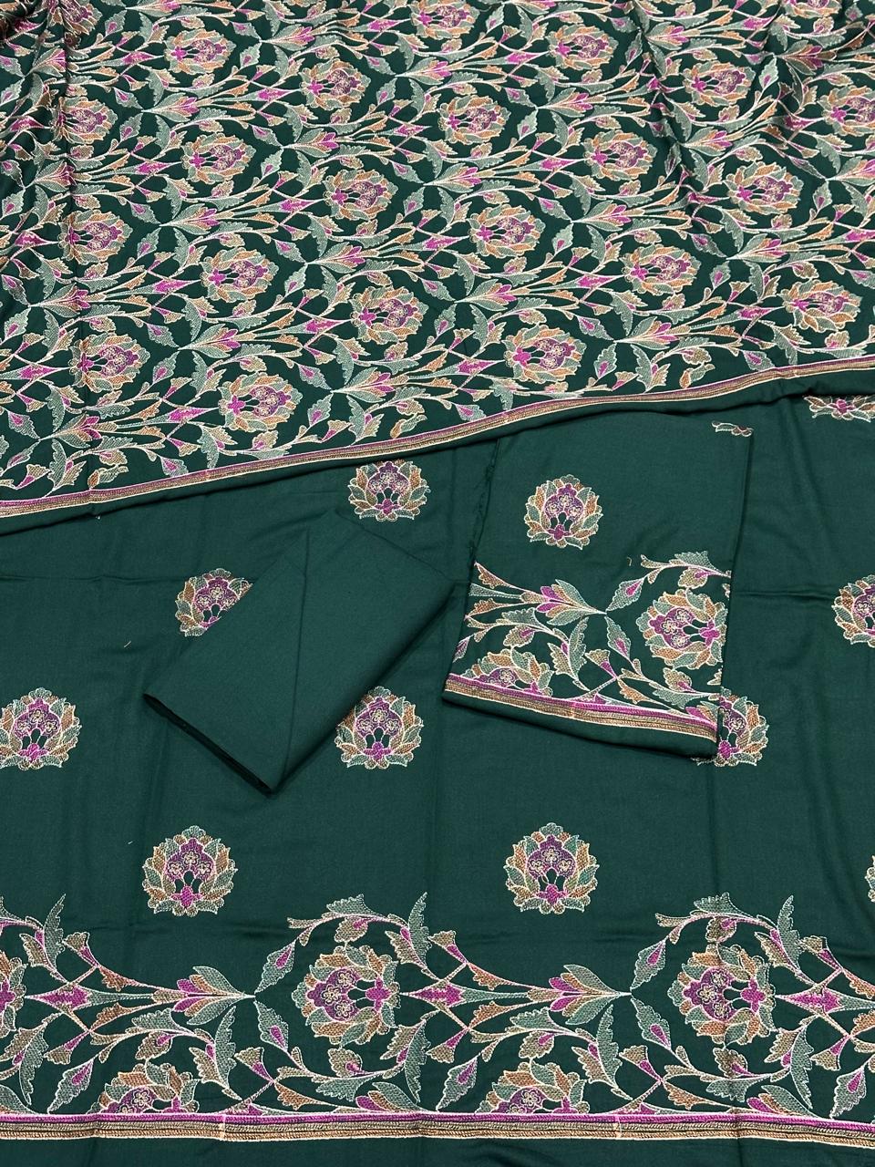 Karandi shawl suits